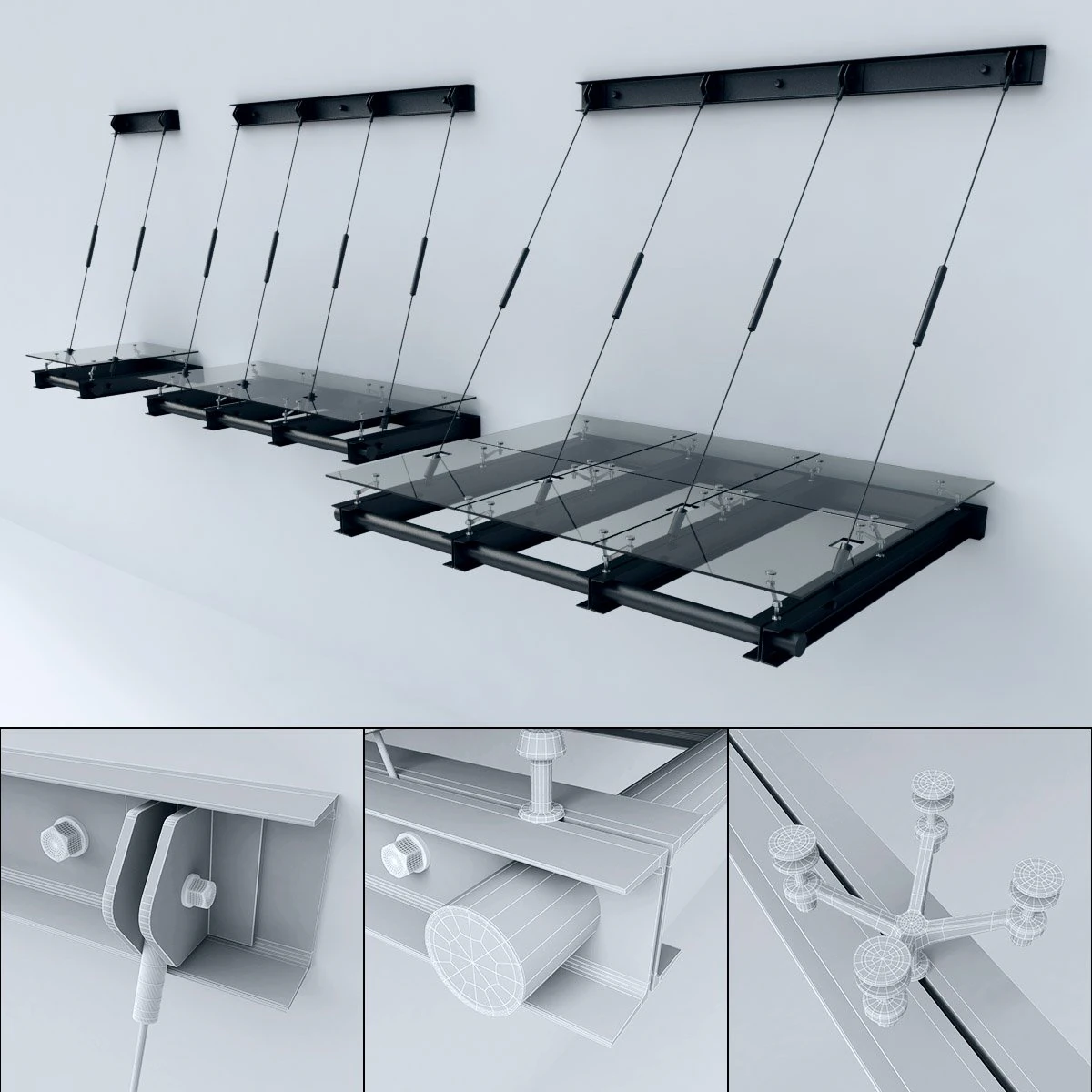 canopy 3D Model .c4d .max .obj .3ds .fbx .stl .blend 