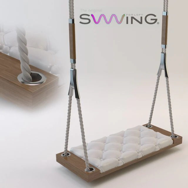 swing 3D Model .c4d .max .obj .3ds .fbx .stl .blend 