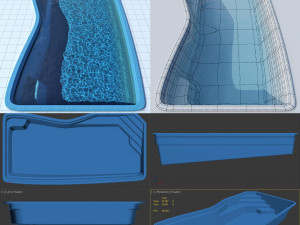 swimming pool Modèle 3D