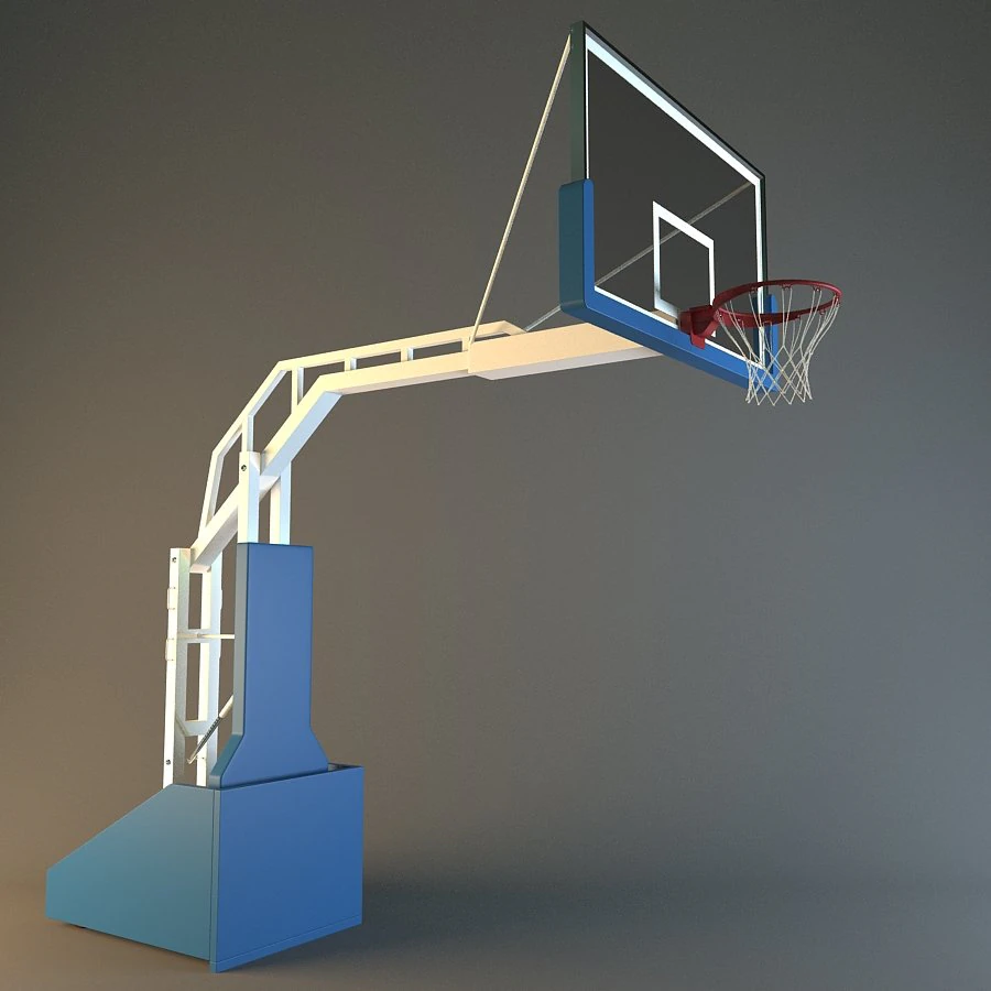 basketball hoop 3D Model .c4d .max .obj .3ds .fbx .stl .blend
