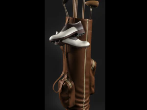 golf bag 3D Model