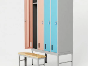 sports locker 3D Model