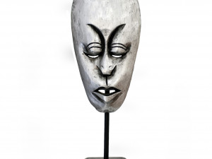 african masks Modello 3D