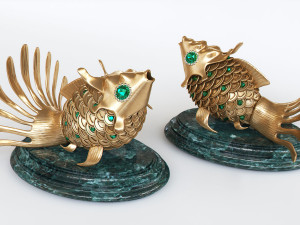 gold fish 3D Model