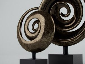 statuette Model 3D