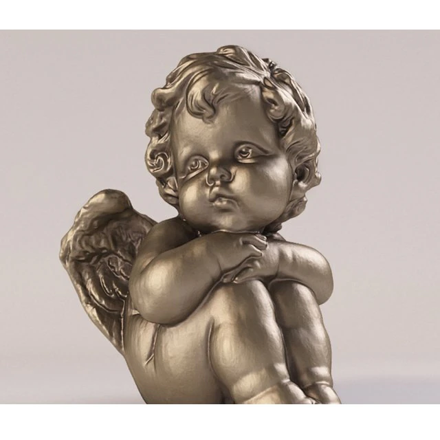 figurine angel 3D Model .c4d .max .obj .3ds .fbx .stl .blend 