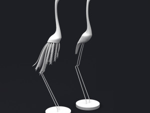 heron figurine 3D Model