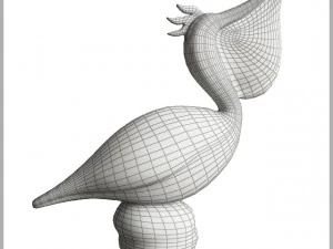 bird figurine 3D Model
