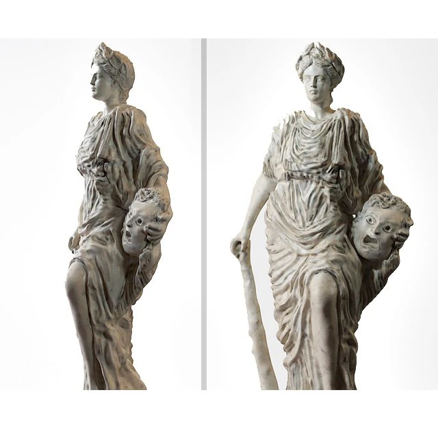 statue 3D Model .c4d .max .obj .3ds .fbx .stl .blend 