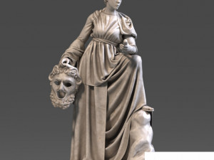 statue Modello 3D