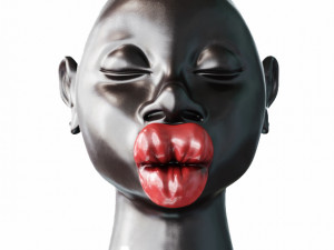 sculpture head Modello 3D