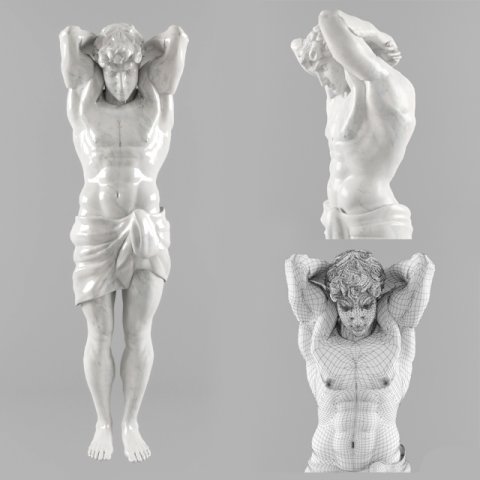 atlant 3D Model .c4d .max .obj .3ds .fbx .stl .blend 