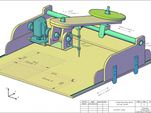 homemade milling machine with copy function- 3Dモデル