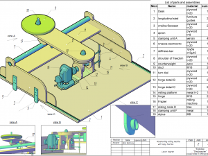 homemade milling machine with copy function- Modelo 3D