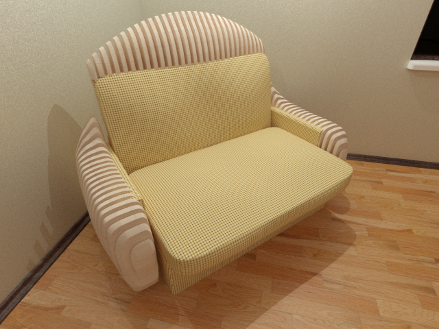 sofa 3Dモデル .c4d .max .obj .3ds .fbx .stl .blend 