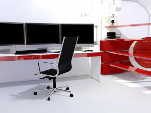 컴퓨터실 3D 모델