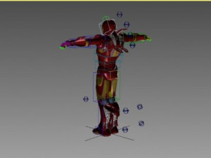 iron man 3D Model