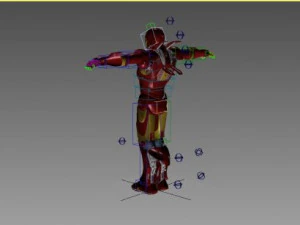 iron man 3D Model