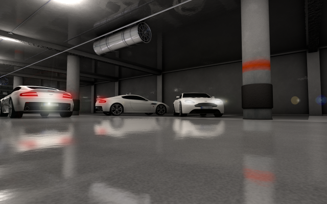 aston martin vantage 3D मॉडल .c4d .max .obj .3ds .fbx .stl .blend 