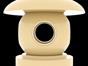 japan garden lamp 3D Model