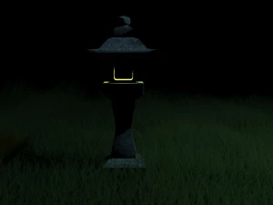 japan lantern 3D Model