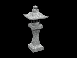 japan lantern 3D मॉडल