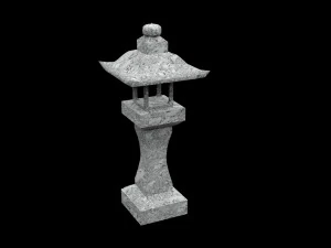 japan lantern 3D Model