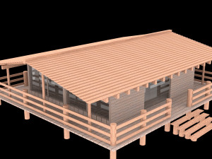 Hawaii Hause Modèle 3D