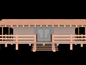 Hawaii Hause Modèle 3D