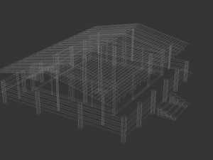 Hawaii Hause Modèle 3D