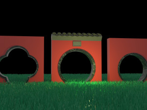 Japan Garden Gate Modèle 3D