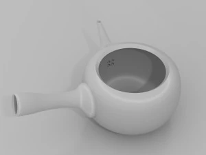 Japan Kettle 3D Model