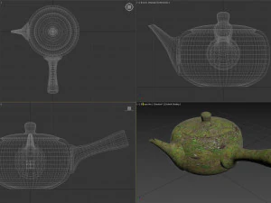 Japan Kettle 3D Model