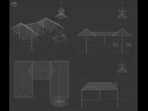 Church 3D Model
