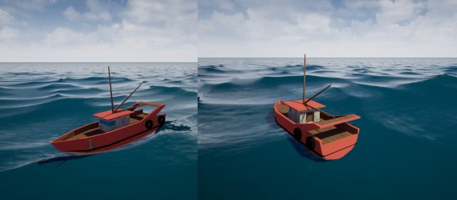 Fishing boat 3D Model .c4d .max .obj .3ds .fbx .stl .blend 