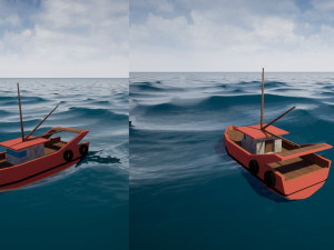 Fishing boat 3D 모델