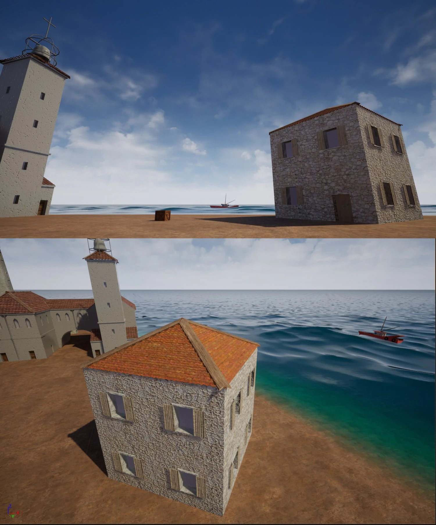 Hause 2x2 3D Model .c4d .max .obj .3ds .fbx .stl .blend 