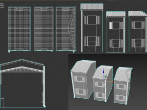 Italian hause 3 in 1 3D Модель