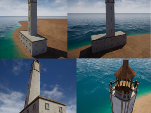 Lighthouse 3D 모델