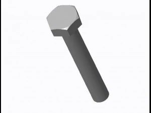 नट बोल्ट और पेंच 3D मॉडल