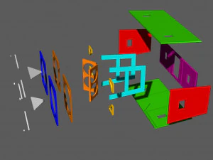 jbl vertec vt4889 cabinet 3D Model