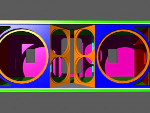 jbl vertec vt4889 cabinet 3D Model