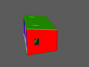 jbl vertec vt4889 cabinet Modèle 3D