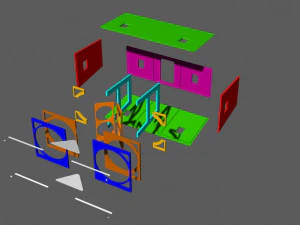 jbl vertec vt4889 cabinet 3D Model