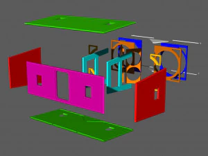 jbl vertec vt4889 cabinet 3D Model