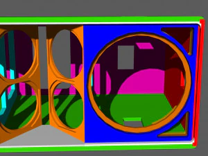 jbl vertec vt4889 cabinet 3D Model