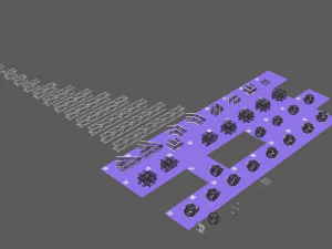 prolyte h40v square trusses 3D Model