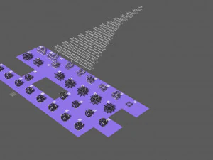 prolyte h40v square trusses 3D Model