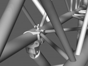 prolyte arc roof 8x6m Modelo 3D