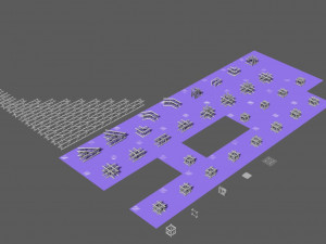 prolyte h30v square trusses 3D 模型